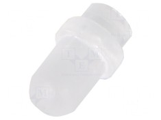 Tub LED rotund &Oslash;1,3mm cu parte frontală plată dreptă