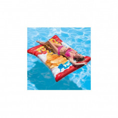 Saltea gonflabila pentru piscina Intex Potato Chips multicolor 178 x 140 cm pentru adulti si copii