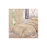 Cumpara ieftin Lenjerie de Pat Bumbac Finet, 6 Piese + 2 Draperii - SIPR-S-12