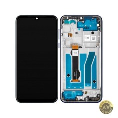 Display cu Touchscreen Motorola Moto G8 Plus cu Rama Albastru (Dark Blue) Service Pack 5D68C15528