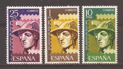 Spania 1962 - Ziua Mondială a timbrului, MNH foto