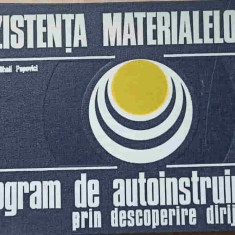 REZISTENTA MATERIALELOR. PROGRAM DE AUTOINSTRUIRE PRIN DESCOPERIRE DIRIJATA-MIRCEA-MIHAIL POPOVICI