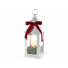 Felinar Craciun multicolor cu led cm15x15x38.5H