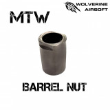 BARREL NUT - MTW, WOLVERINE AIRSOFT