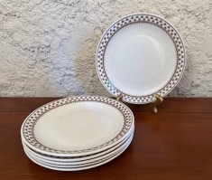 6 FARFURII DIN PORTELAN ENGLEZESC- MARCAJ ADAMS - SHARON L20,5CM
