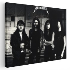 Tablou afis Metallica trupa rock 2296 Tablou canvas pe panza CU RAMA 20x30 cm