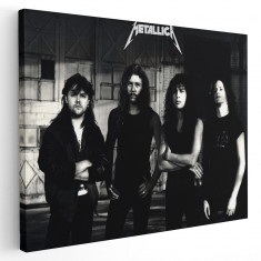 Tablou afis Metallica trupa rock 2296 Tablou canvas pe panza CU RAMA 60x90 cm