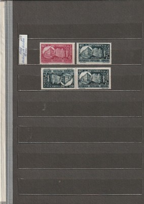 ROMANIA 1948 LP 227 LP 227 a FABRICA DE TIMBRE + TETE - BECHE MNH NESTAMPILATE foto