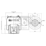 Febi Bilstein Burduf, suspensie pneumatica