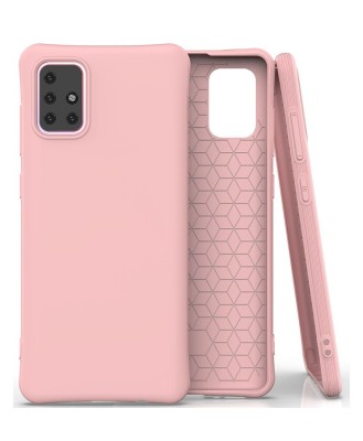 Husa Anti Shock Matt TPU Samsung Galaxy Note 10 Lite, N770, A81 Roz foto