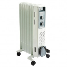 Radiator pe ulei Equation, 1500 W, 3 trepte putere, 10-15 mp, portabil, termostat