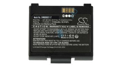 Baterie de &amp;icirc;nlocuire a imprimantei VHBW pentru Epson OT-BY20, D171A, 2165069, P-C32C831093 - 1150 mAh 7,4 V Li-Ion foto