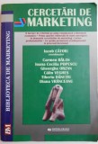 CERCETARI DE MARKETING de IACOB CATOIU, CARMEN BALAN, DIANA VRANCEANU, 2002