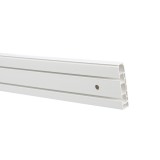 Sina perdea tavan cu 2 canale, Munchen BM 2, PVC, alb, 210 cm