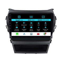 Navigatie Android Dedicata Hyundai IX45 SantaFe (2013 - 2017), 9Inch, 2Gb Ram, 64Gb Stocare, Carplay