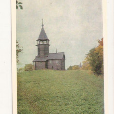 FA48-Carte Postala- RUSSIA- Kizhi, capela din satul Kavgora, necirculata 1969