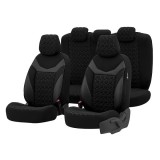 Cumpara ieftin Set Huse scaune auto VW TIGUAN 2008-2013 Piele ecologica + Textil Gri, Umbrella