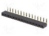 Conector 15 pini, seria {{Serie conector}}, pas pini 2.54mm, MPE GARRY - 904-1-015-0-NFX-XSO