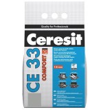 Chit De Rosturi Gresie Si Faianta, Ceresit Ce 33, Gri / 5Kg