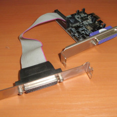 Placa cu 2 Porturi Parallel PCI-e LCS-6320