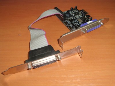 Placa cu 2 Porturi Parallel PCI-e LCS-6320 foto