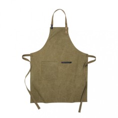 Sort de bucatarie, Vinga by AleXer, 42FEB230683, Unisex, 90x70x0.5 cm, Bumbac, Verde, saculet voiaj inclus foto