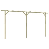 Pergola de gradina, 410 x 40 x 203 cm, lemn