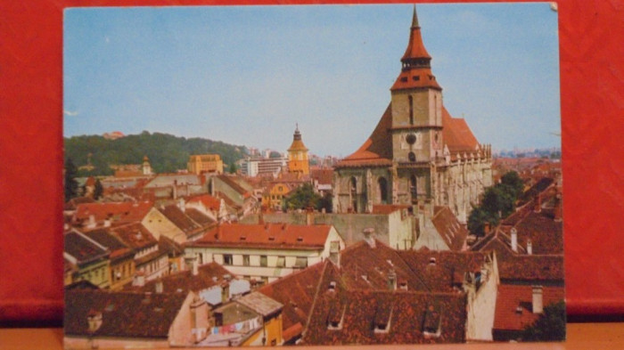 BRASOV - VEDERE AERIANA - R.S.R. - NECIRCULATA.