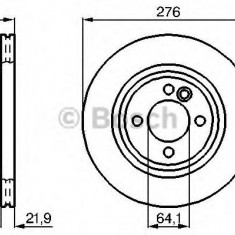 Disc frana MINI MINI Cabriolet (R52) (2004 - 2007) BOSCH 0 986 479 B39