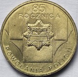 2 zlotys / zloti 2004 Polonia, Police Anniversary