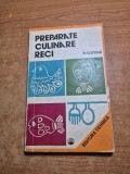 carte de bucate - preparate culinare reci - din anul 1976
