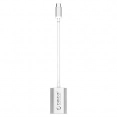 Adaptor Orico XD-102 USB Type C catre VGA Silver foto