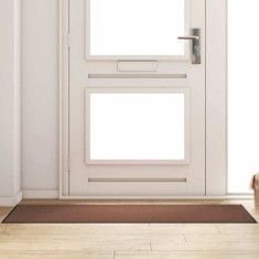 vidaXL Covoraș de intrare Altele Maro și negru 60 x 180 cm 4100778
