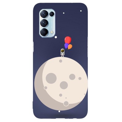 Husa compatibila cu Oppo Find X3 Lite model Moon Party, Silicon, TPU, Viceversa foto