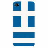 Husa silicon pentru Apple Iphone 4 / 4S, Greece Flag