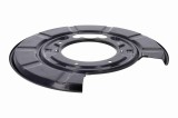 Protectie stropire disc frana spate MERCEDES VITO/ VIANO (W639), 01.2003-2014, partea stanga, metal, diametru disc frana : 296 si 325 mm, OE : 636423