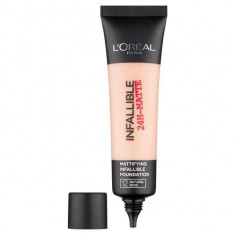 Fond De Ten Matifiant L oreal Infallible 24 Hr Matte 12 Natural Rose foto