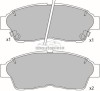 Set placute frana,frana disc TOYOTA RAV 4 I&nbsp;(SXA1) (1994 - 2000) KRIEGER 0950006390