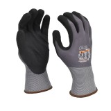 Manusi de Lucru Profesionale cu Nitril NR8, Set 12 Bucati - Protectie si Rezistenta Sporita