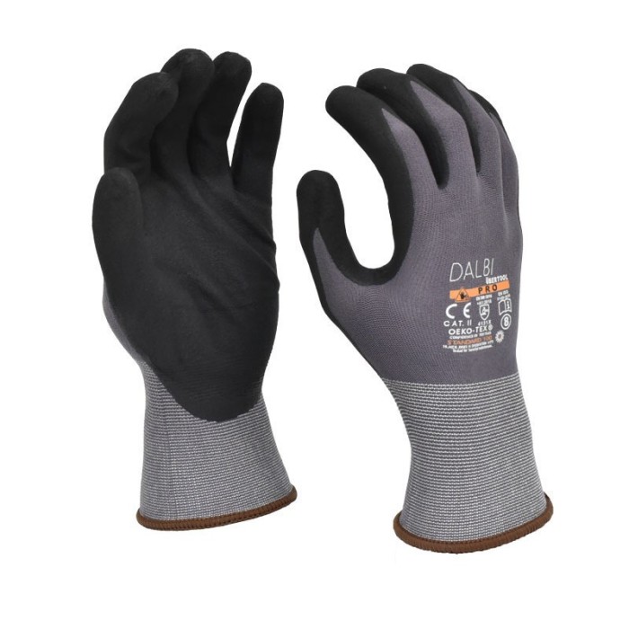 Manusi de Lucru Profesionale cu Nitril NR8. - 12 buc/set