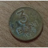 MNDRO10 moneda RPR Romania 3 bani 1952