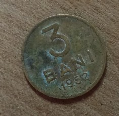 MNDRO10 moneda RPR Romania 3 bani 1952