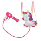 Pistol de apă cu rucsac unicorn, Set 2 buc, Alb și Roz, 22x8x28cm, CMCLASS