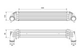 VALEO 818698 Intercooler, compresor