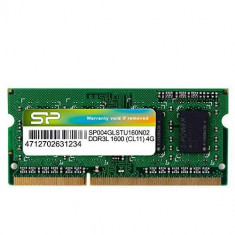 Memorie laptop Silicon Power 4GB (1x4GB) DDR3 1600MHz CL11 1.35V foto