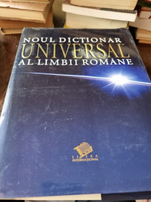 NOUL DICTIONAR UNIVERSAL AL LIMBII ROMANE foto