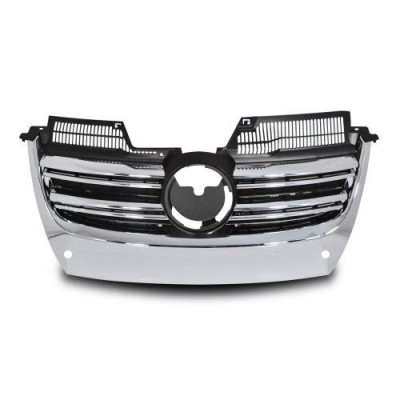 Grila radiator, masca fata Vw Jetta/Golf Combi, 09.2005-09.2010, parte montare centrala, cu gauri senzori parcare, 951405-5, Aftermarket foto