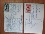 LOT 2 CARTI POSTALE RARE FRANTA (PHOTOGRAPHIE VERITABLE) &ndash; ANTERIOR 1955, Fotografie, Europa