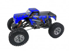 Masina Himoto, Mini Rock Crawler 1:16 4WD 2.4GHz 4CH RTR Albastru cu Telecomanda foto