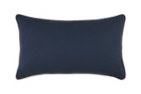 Perna Decorativa Duo 30x50cm, Culoare Albastru/In, 100% Bumbac
